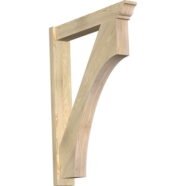 Ekena Millwork Westlake Traditional Rough Sawn Outlooker, Douglas Fir, 6"W x 34"D x 46"H OUT06X34X46WTL01RDF - main